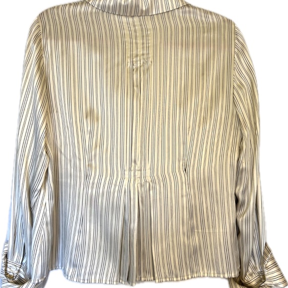 Vintage Jones New York Silk Blouse Size 8 - Picture 2 of 6